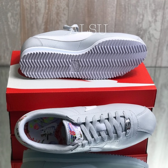 Nike Classic Cortez Leather Pure Platinum W AUTHEN - Picture 7 of 8